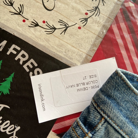 NWT Iris and Ink blue jeans size 27 - Picture 3 of 4
